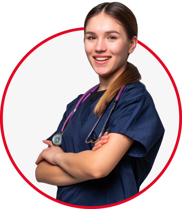 Smiling nurse with stethoscope, image 9.1