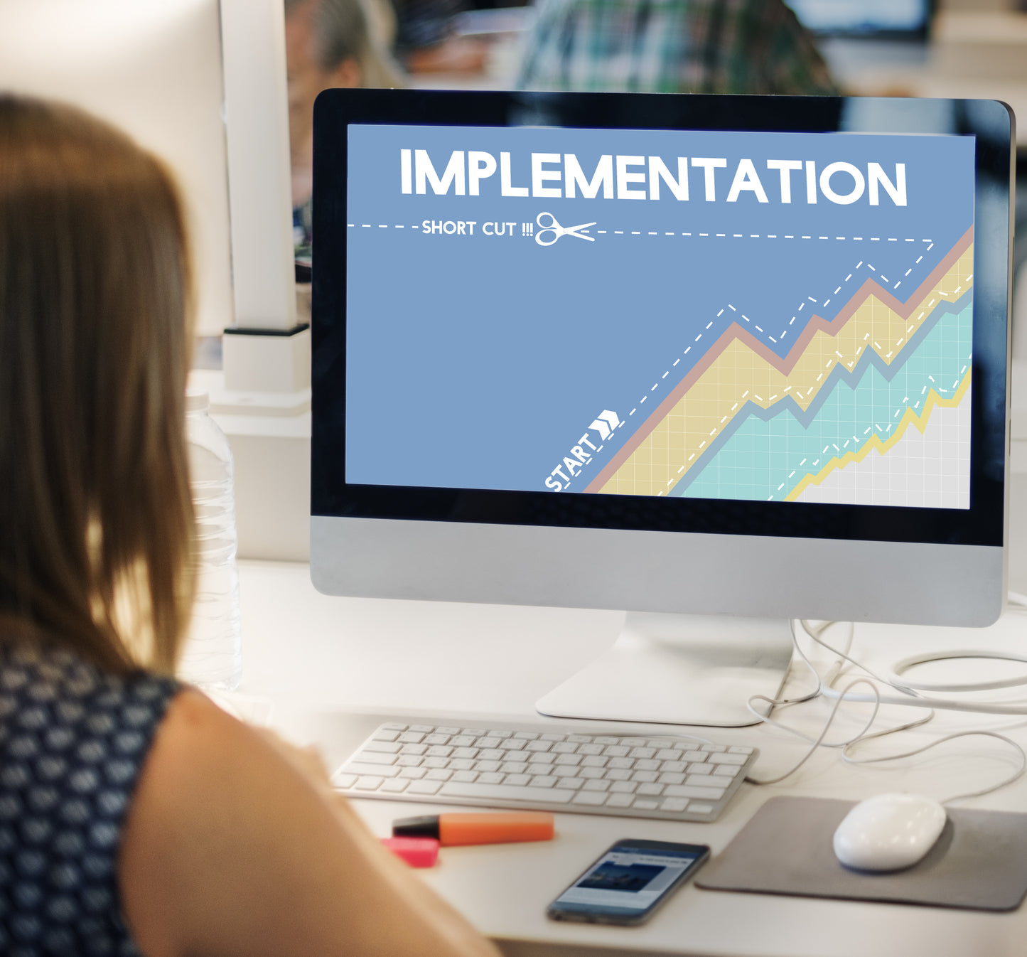 Lead implementer viewing implementation progress.