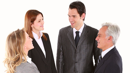 Business team discussion