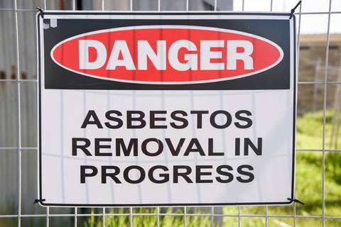 Asbestos Removal in Progress