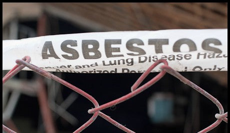 Asbestos exposure alert